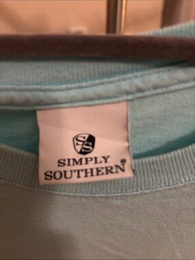 Simply Southern Men’s Mint Blue Short Sleeve Tee